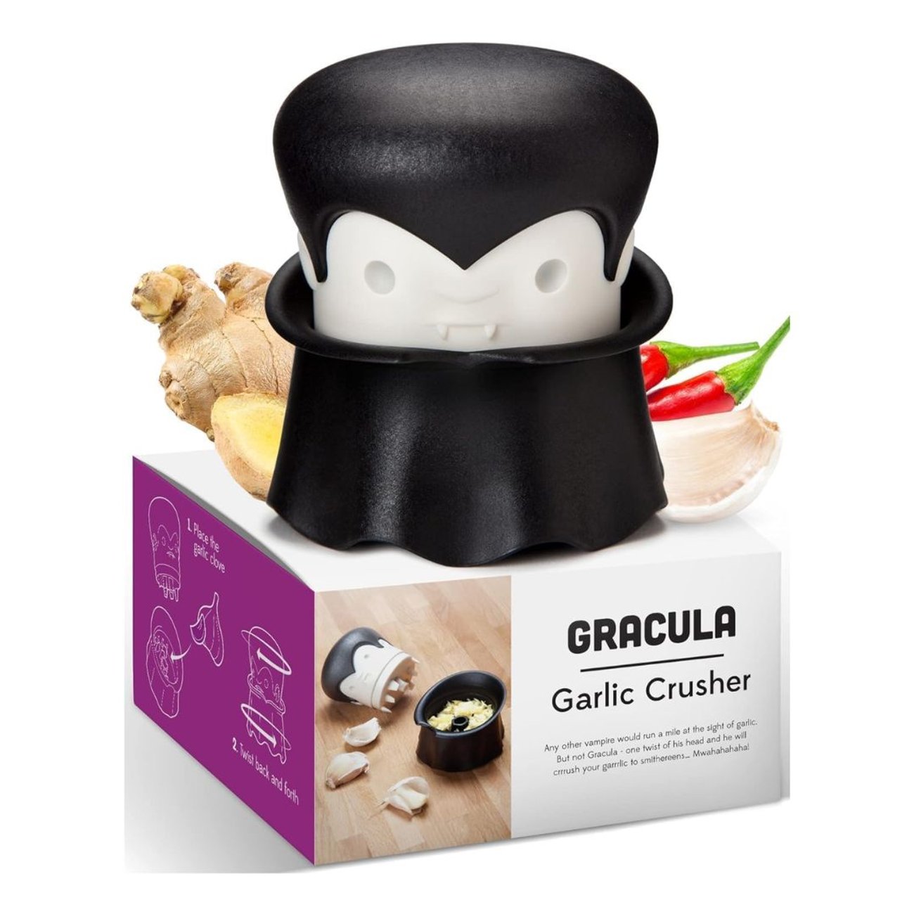 OTOTO Gracula Knoblauchschneider