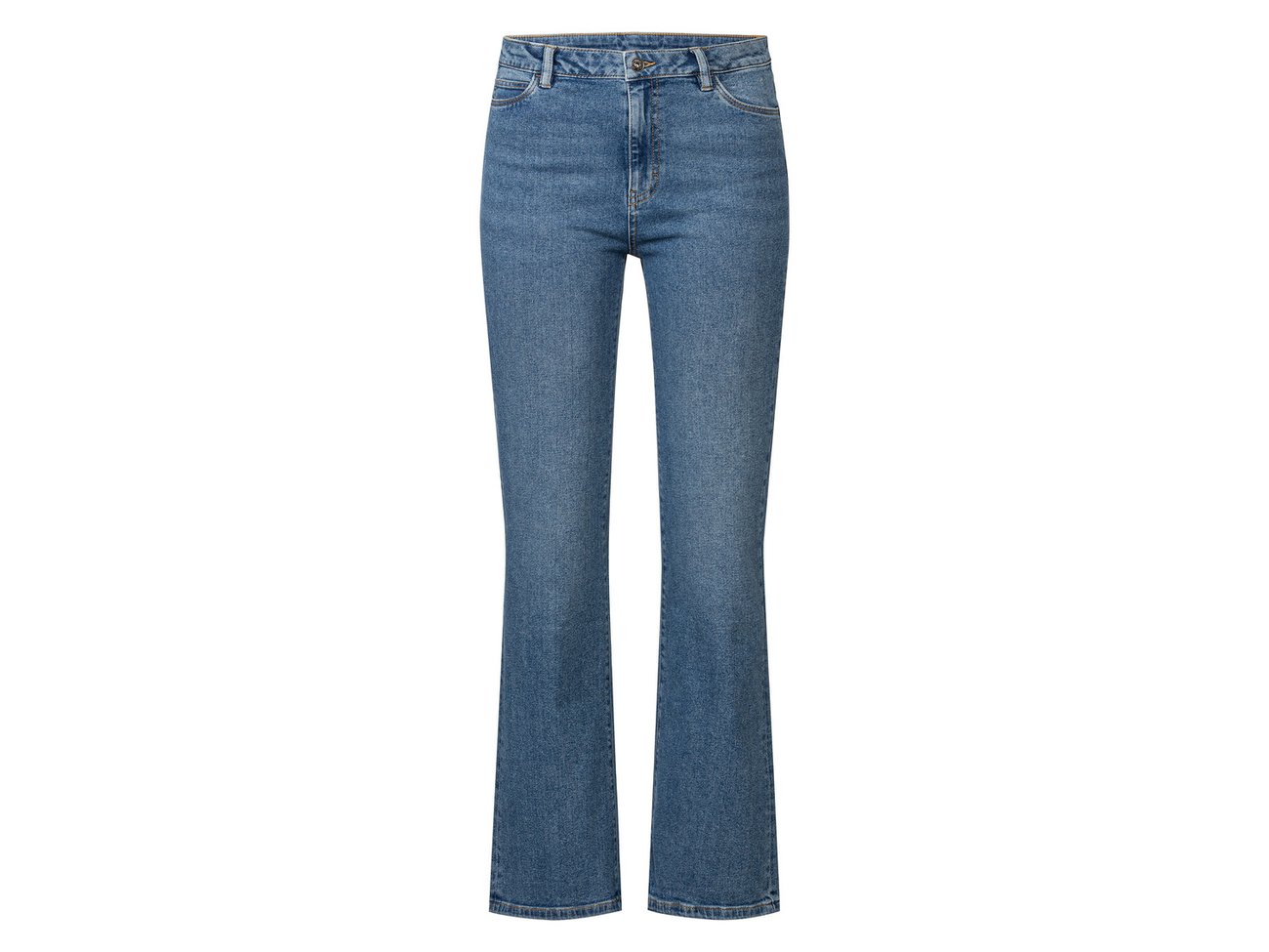 esmara Damen Jeans, Flared Fit, hohe Leibhöhe