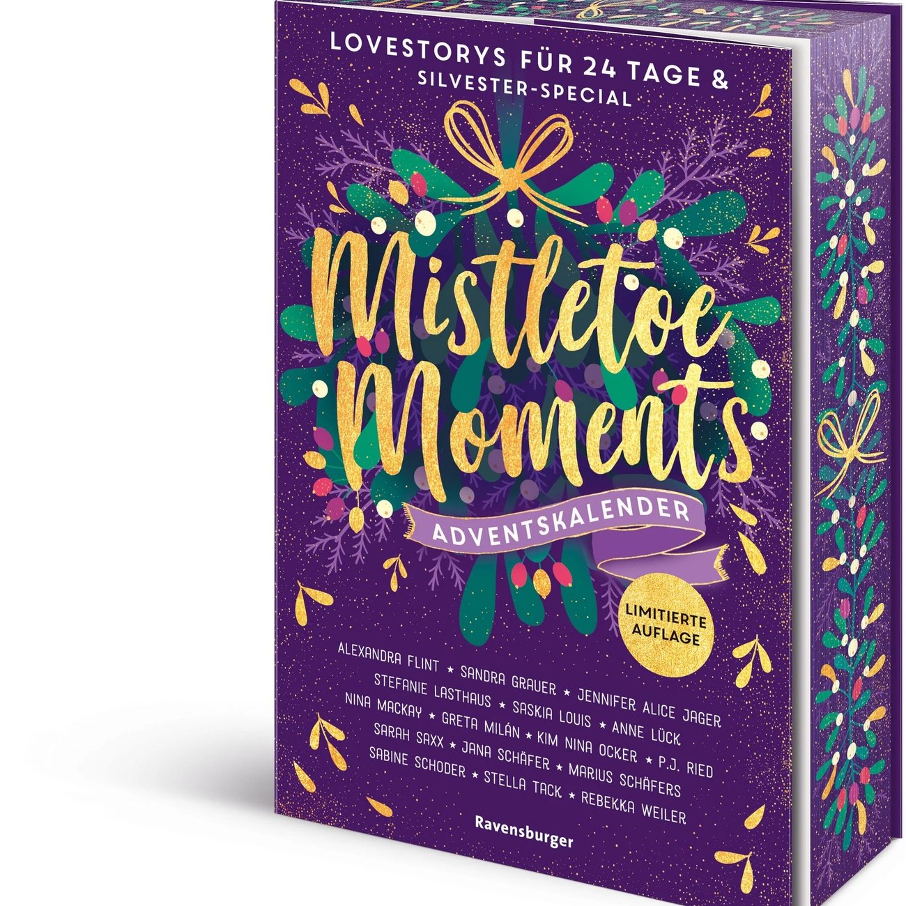Mistletoe Moments – Ein Adventskalender mit Lovestorys für 24 Tage plus Silvester-Special