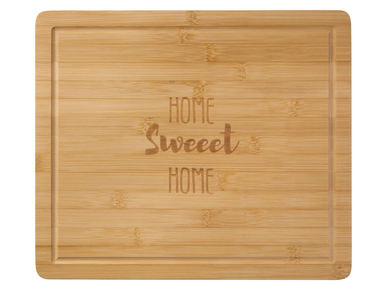 LIVARNO home Bambus-Schneidebrett, mit dekorativem Design