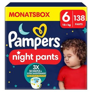 Pampers Night Pants Gr. 6 MONATSBOX