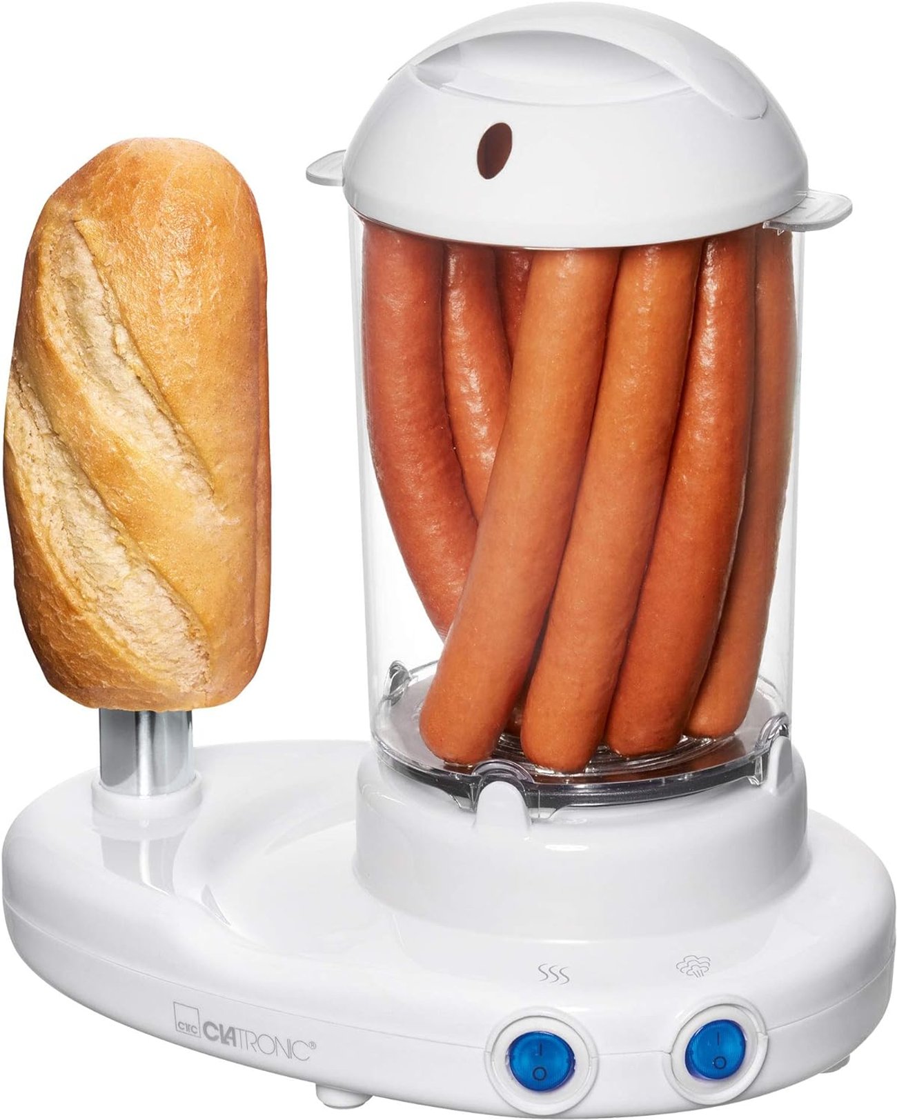 Clatronic 2in1 Hot Dog Maker & Eierkocher