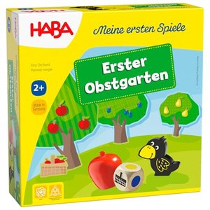 HABA&#x20;Erster&#x20;Obstgarten&#x20;&#x2013;&#x20;Meine&#x20;ersten&#x20;Spiele&#x3A;&#x20;Brett-&#x20;&amp;&#x20;Familienspiel&#x20;rund&#x20;um&#x20;Farben&#x20;und&#x20;Formen,&#x20;Holz