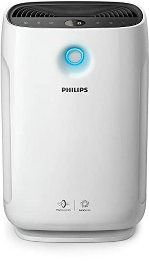 Testsieger Philips AC2889/10 Luftreiniger 2000 (Raumgröße bis zu 79 qm, App Steuerung, Luftqualitäts