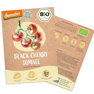 BIO Tomaten-Samen Black Cherry