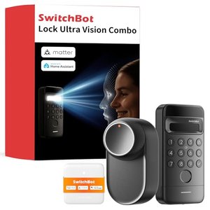 SwitchBot Lock Ultra mit Keypad Vision und 3D-Gesichtserkennung