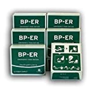BP ER Notrationen -  6 x 500 Gramm Einheiten – für Camping/Outdoor/Vorsorge