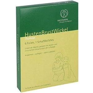 Wachswerk Husten Brust Wickel