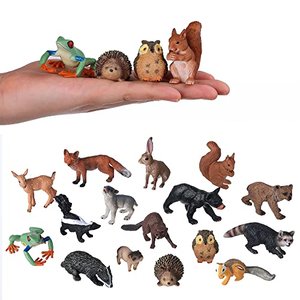 Kleine Tierfiguren für Kinder, 16 STK