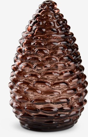 Weihnachtszapfen DELLING H16cm m/LED und Timer