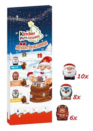 kinder Mini Friends Adventskalender