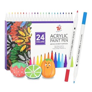 Acrylstifte Wasserfest, 24 Farben