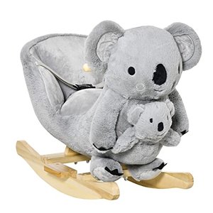 HOMCOM Babyschaukel mit Koala