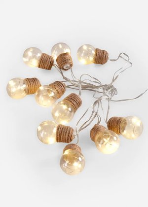 LED-Lichterkette mit Glu00fchbirnen