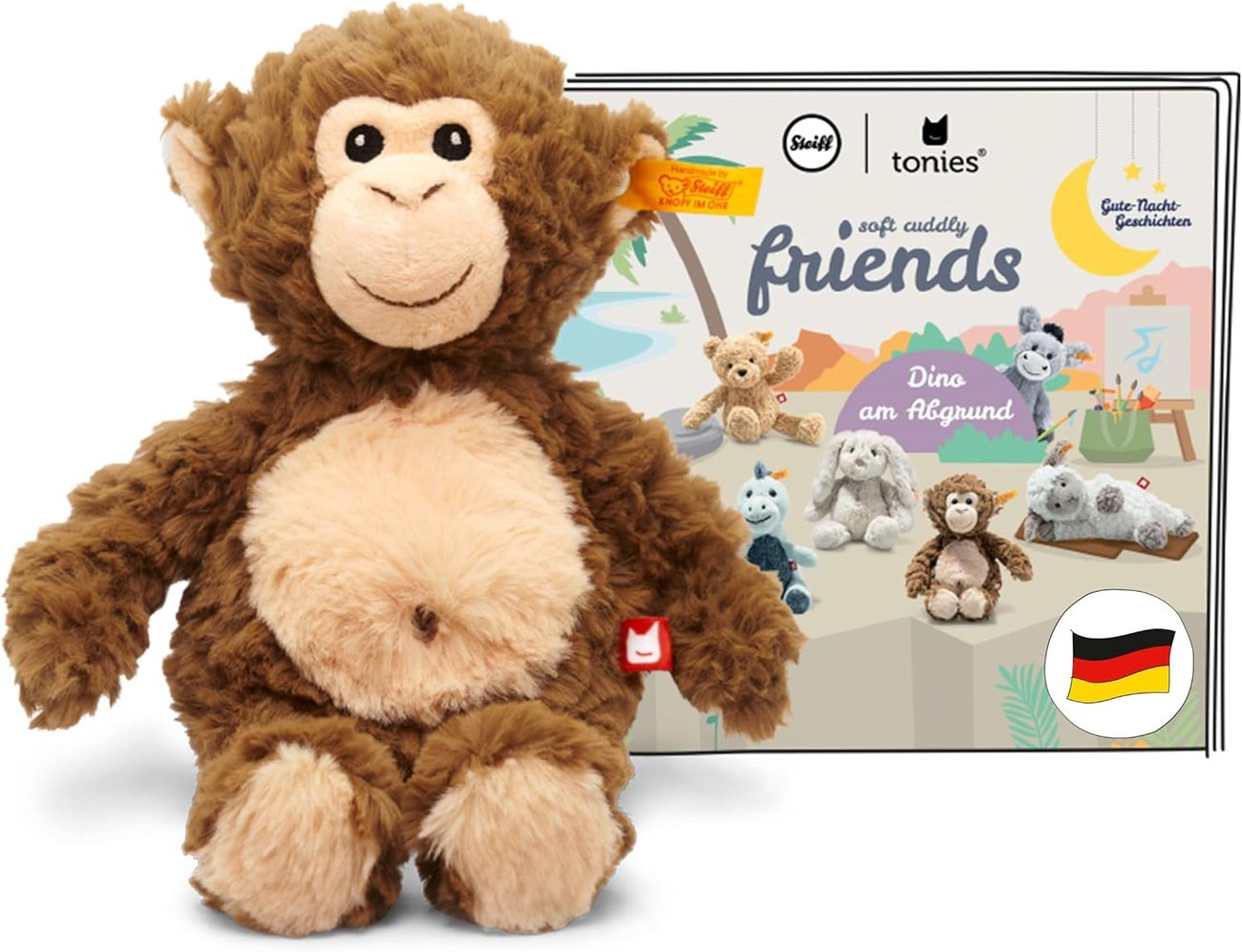 tonies Hörfiguren für Toniebox, Steiff Soft Cuddly Friends mit Hörspiel