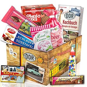 Ost Süßigkeiten aus der DDR / Geschenkeset zum Geburtstag für Sie / DDR Paket