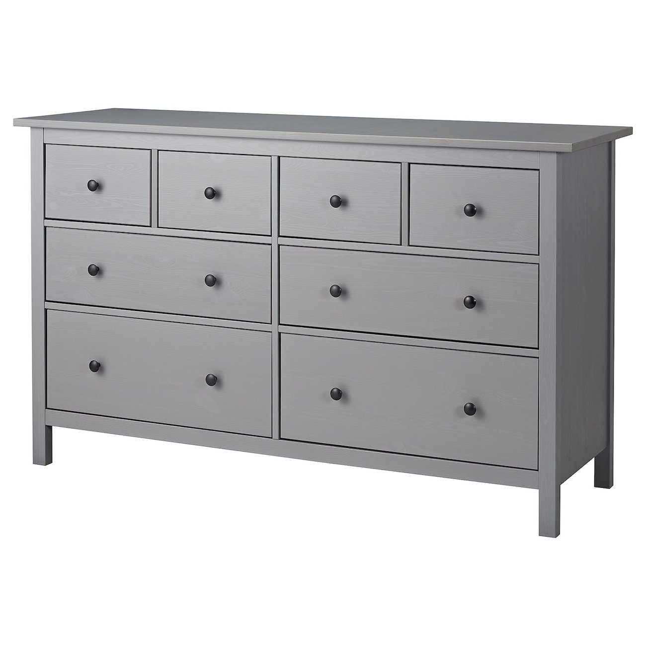 HEMNES Kommode mit 8 Schubladen