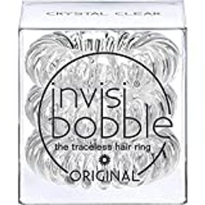 Invisibobble Original Haargummis, crystal clear, 1er Pack, (1x 3 Stück)