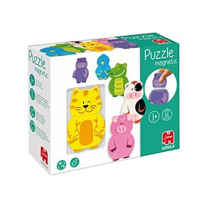 Jumbo Spiele GOULA Magnetisches Holzpuzzle