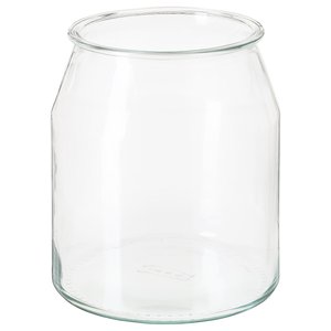 IKEA 365+ Behälter - rund/Glas 3.3 l