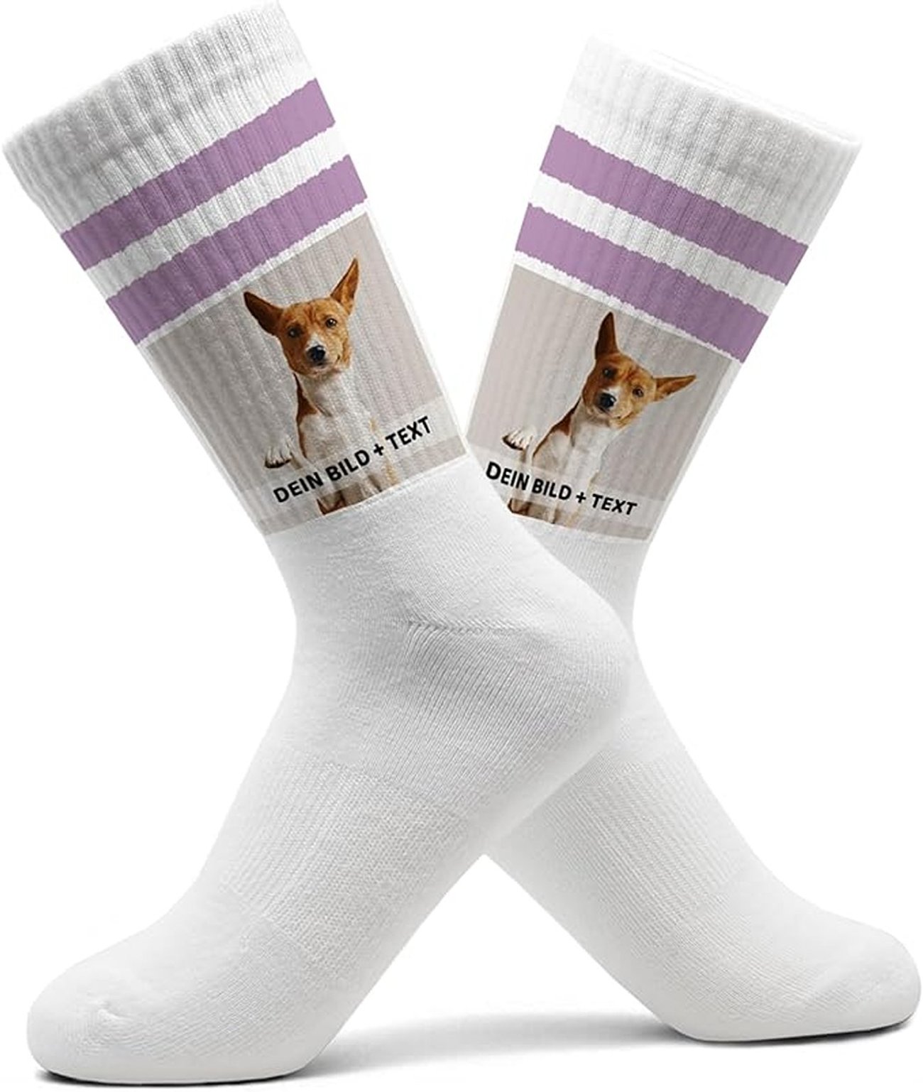 Socken mit eigenem Bild