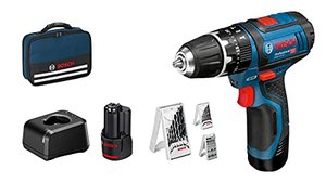 Bosch Professional 12V System Akku Schlagbohrschrauber GSB 12V-15 (Bohr-Ø Holz max: 19 mm)