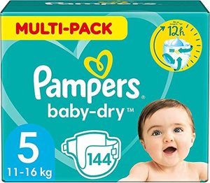 Pampers Baby Dry Gr. 5 MONATSBOX