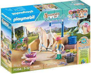 Konstruktions-Spielset Isabella & Lioness mit Waschplatz (71354)
