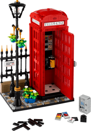 Rote Londoner Telefonzelle 21347 | Ideas