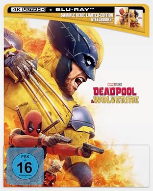 Deadpool & Wolverine: Limitiertes Steelbook