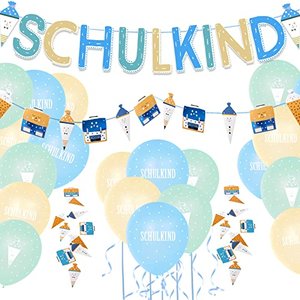 Einschulung Deko-Set