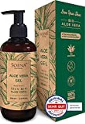 Aloe Vera Gel mit 100% Bio Aloe Vera 