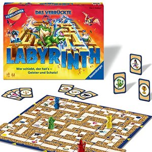 Ravensburger Familienspiel 26955 - Das verrückte Labyrinth