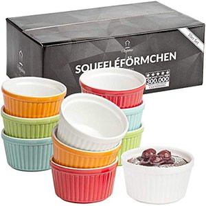 Chefarone Soufflé Förmchen Backofenfest 10er Set