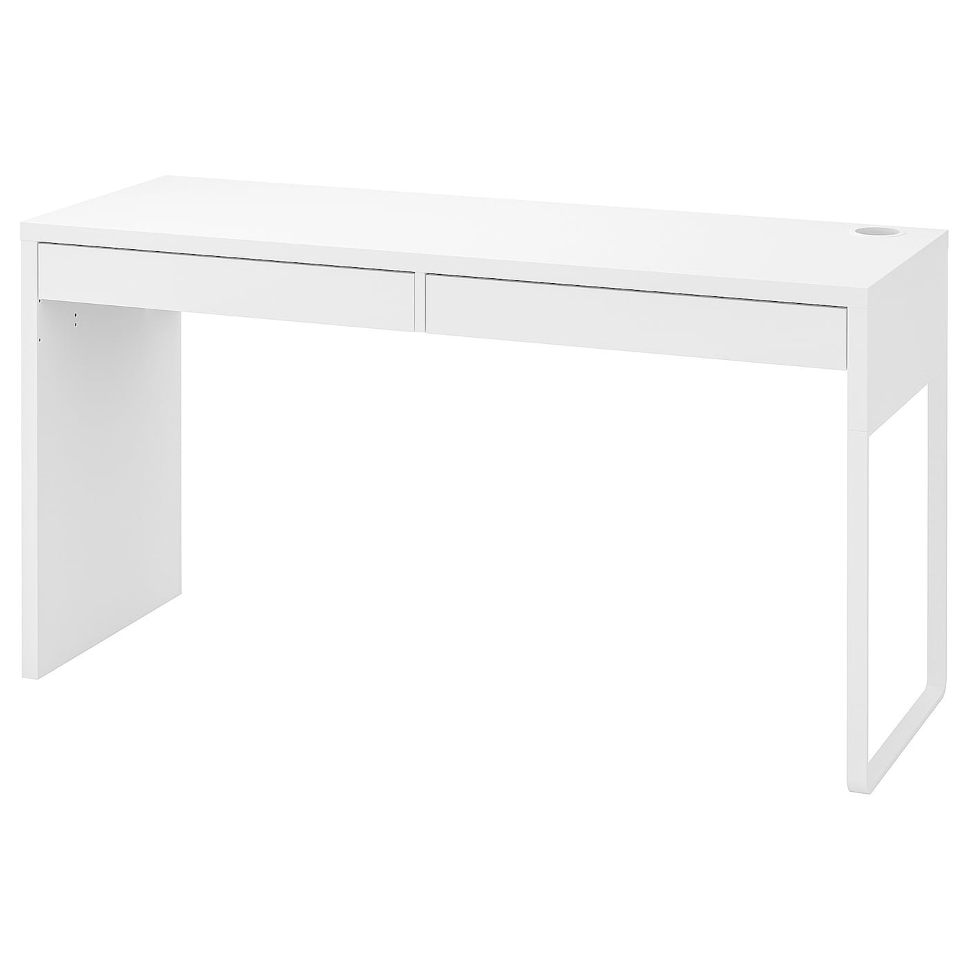 MICKE Schreibtisch - weiß 142x50 cm