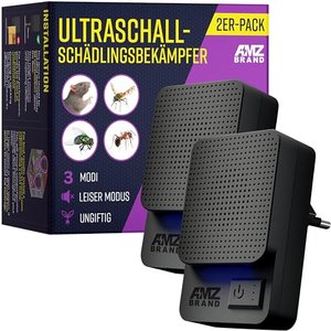 AMZ BRAND Ultraschall Schädlingsbekämpfer 2er Pack