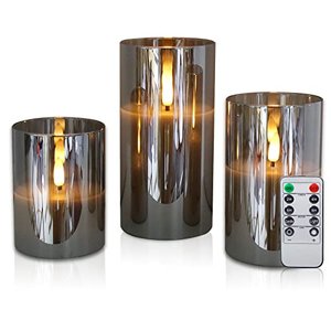 CCLIFE LED Kerzen-Set mit Fernbedienung