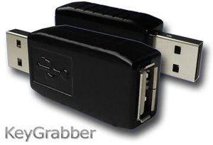 Keylogger / Keygrabber / USB 16 MB Schwarz