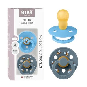 BIBS Colour Studio Schnuller 2er-Pack, BPA-frei