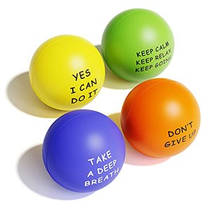 Anti-Stressball Erwachsene (4er-Pack) für Erwachsene