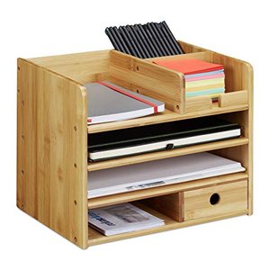 Relaxdays Schreibtisch-Organizer