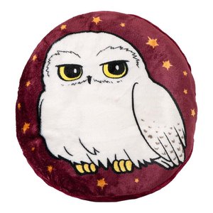 Harry Potter Hedwig 2-in-1 Kissendecke - Offiziell lizenzierte Reisedecke