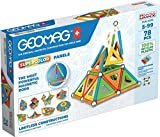Geomag - Supercolor magnetische Bausteine für Kinder, magnetisches Spielzeug, grüne Kollektion 100 %