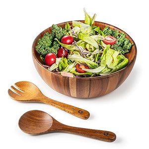 Bill.F Salatschüssel-Set aus Akazienholz