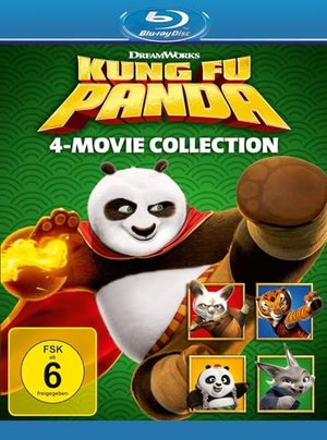 Kung Fu Panda: Teil 1-4 Collection [Blu-ray]