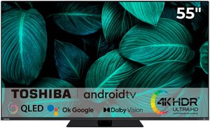 Toshiba 55QA7D63DG QLED-Fernseher mit 55 Zoll und Android TV
