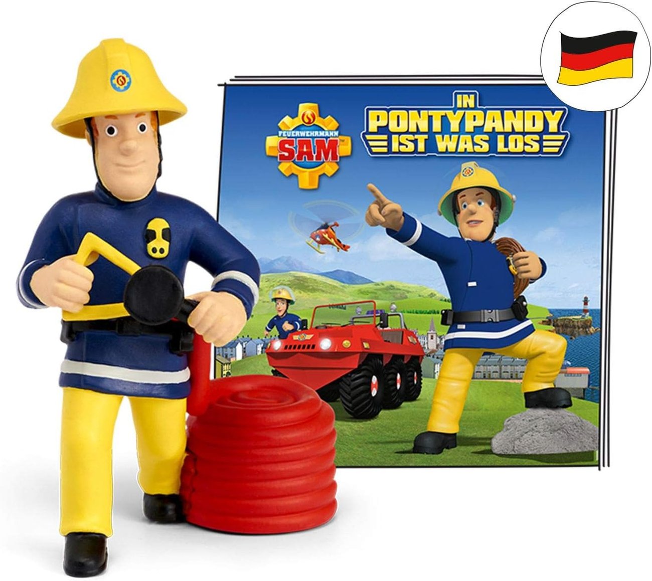 tonies Hörfigur für Toniebox, Feuerwehrmann Sam – In Pontypandy ist was los