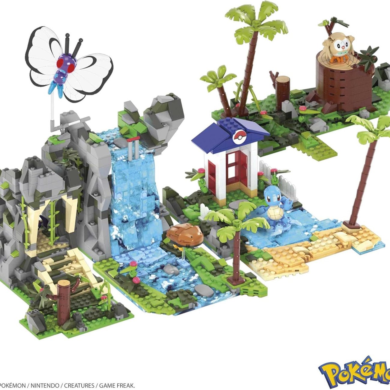 Mega Construx Pokémon Dschungel Bauset mit 1.347 Teilen