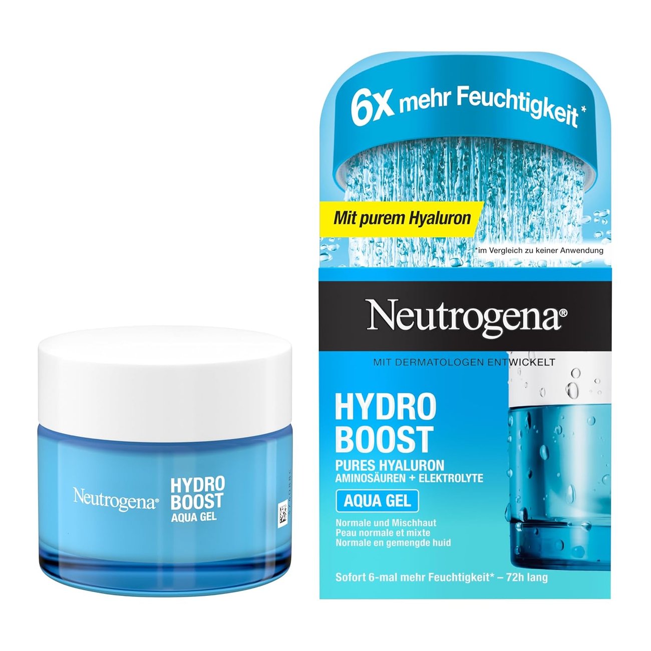 Neutrogena Hydro Boost Aqua Gel (50 ml) | mit Hyaluronsäure