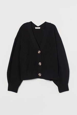 Gerippter Cardigan